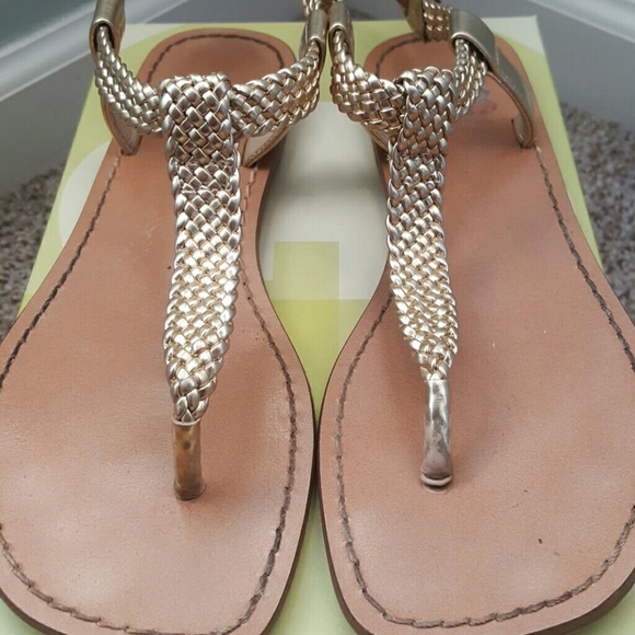Gianni Bini gold sandal
