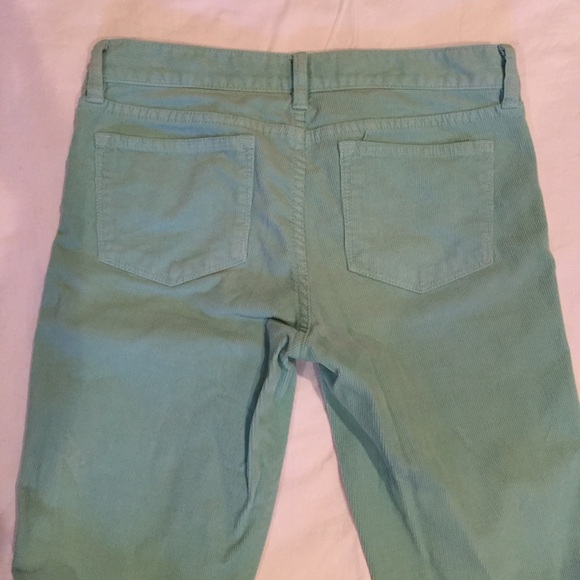 JCrew mint toothpick cords - Picture 2 of 4