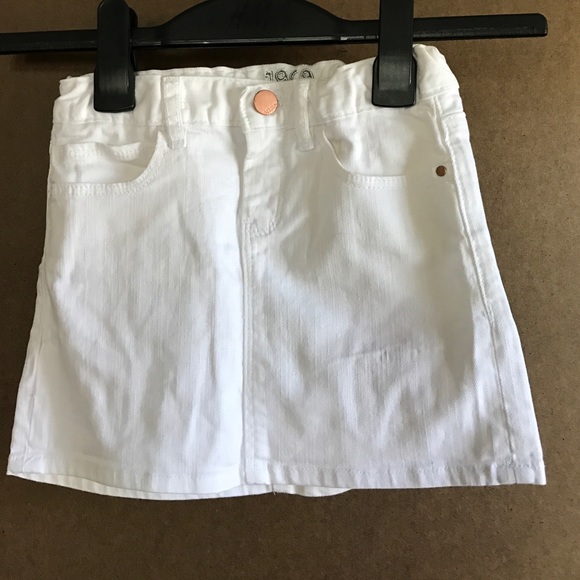 White denim mini skirt - GapKids1969.