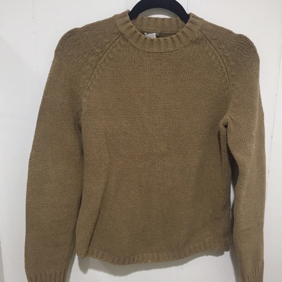 SALE jcrew tan sweater