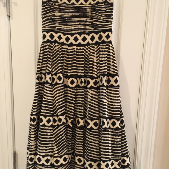 Tracy Reese anthropologie tribal print dress