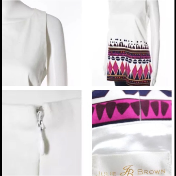 NWT JULIE BROWN TUNIC DRESS SZ 6 $110 - Picture 3 of 4