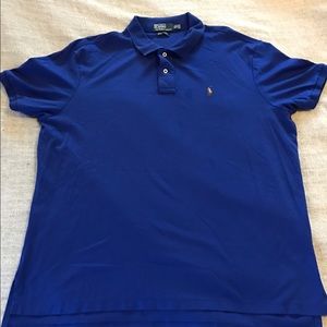 Mens Pima cotton polo.