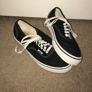 Black and White Vans