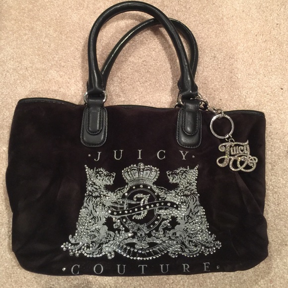 Juicy Couture handbag with jewel detail