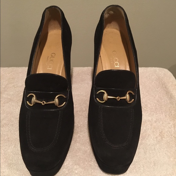 Vintage Gucci platform shoe.