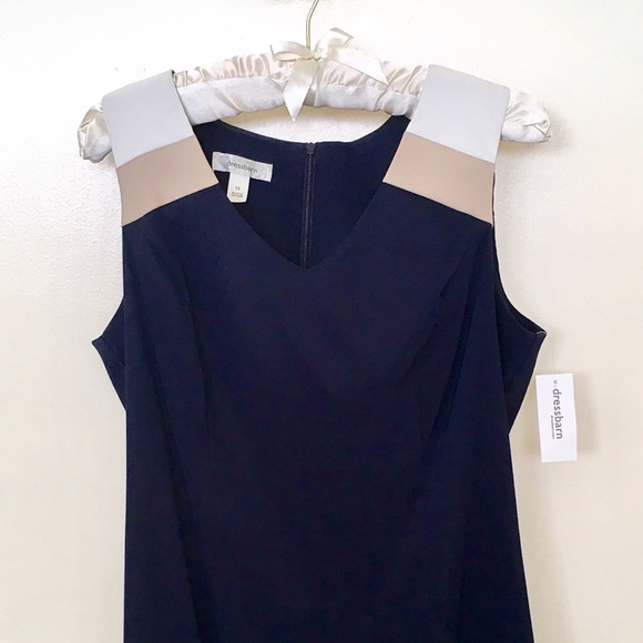 Dress Barn Dresses & Skirts - Navy Sheath Dress