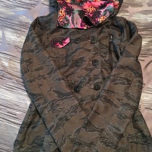 Hurley rain jacket!