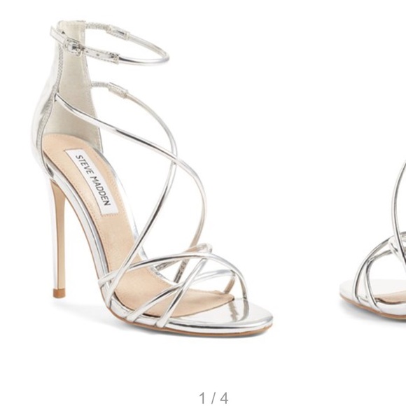 Steve Madden Shoes | Steve Madden Satire Strappy Metallic Sandal 75 ... Steve Madden Satire Strappy Metallic Sandal 7.5