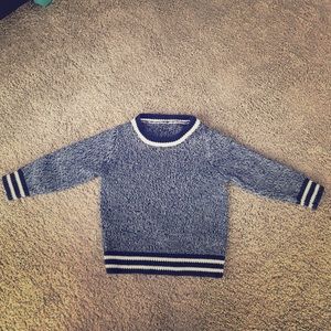 Crew neck baby sweater