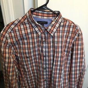 Banana Republic button down, large plaid shirt