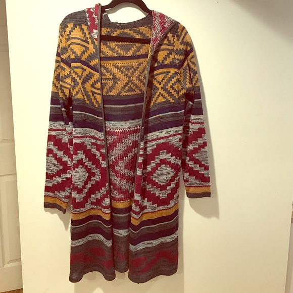 Cardigan with Hood