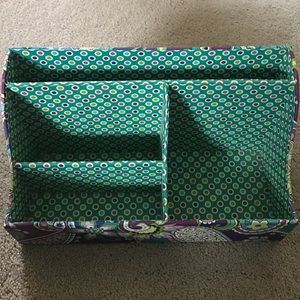Vera Bradley Sort It Out Desk Organizer in Heather