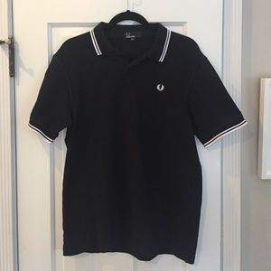 NWOT Fred Perry Navy Polo Shirt