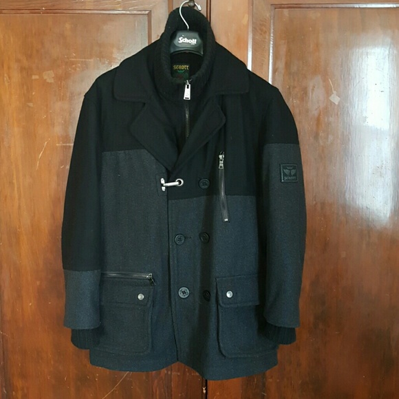 Schott NYC Peacoat - Picture 1 of 2