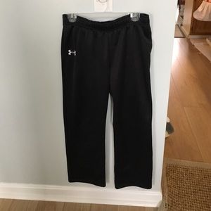 Girl's XL Black Under Armour Sweat Pants