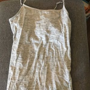 Comfy form fitting spaghetti strapped tank top