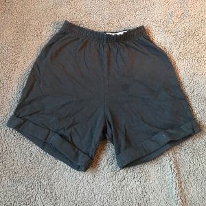 American Apparel Cotton High Waist Shorts