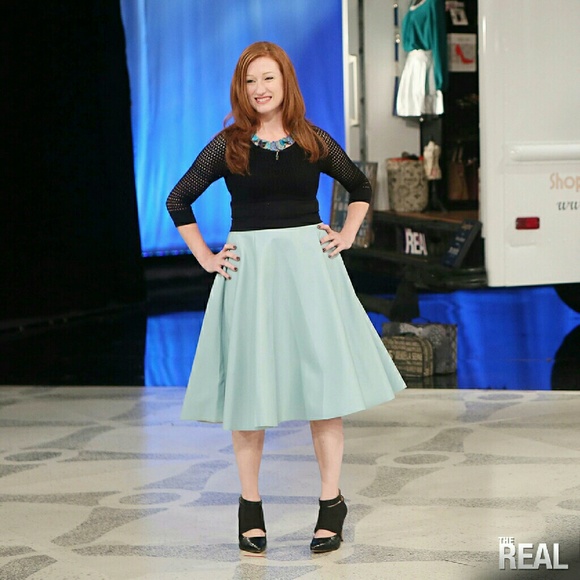 FAUX LEATHER PLEAT SOFT BLUE