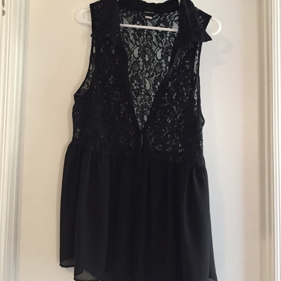 Torrid Lacy Blouse