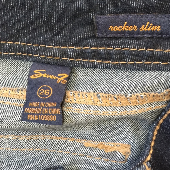 Rocker Slim Seven7 Jeans - Picture 4 of 4