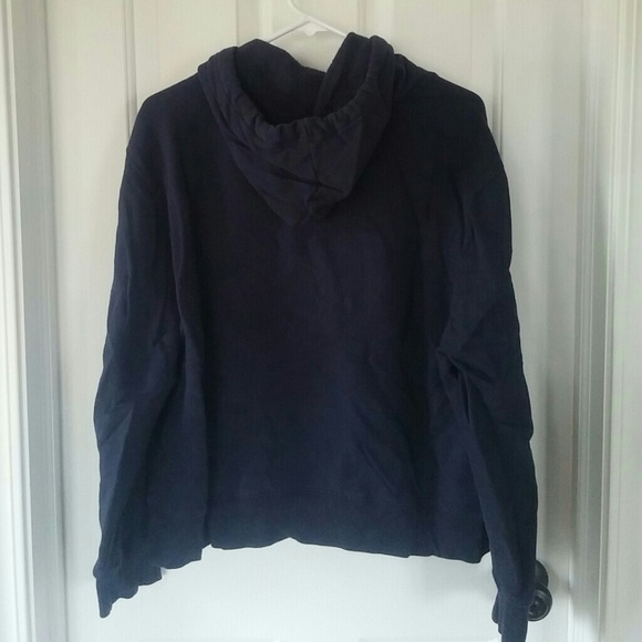 Aeropostale navy hooded sweatshirt - Picture 3 of 4