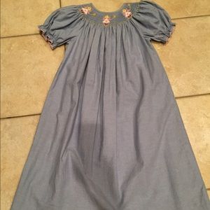 Blue fairy smock dress