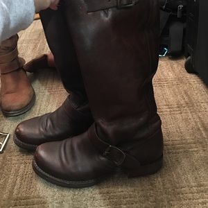 Mid calf frye boots