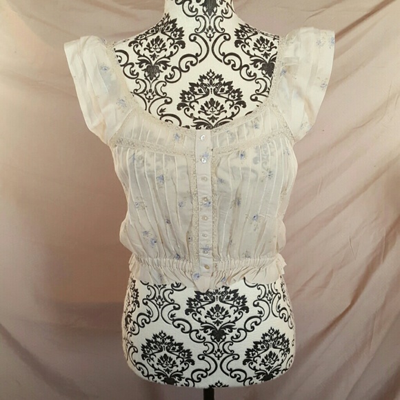 Free People Tops - Free People Floral Boho Crop Top