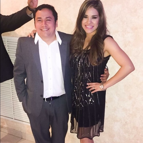 Stunning Black sequin dress - Picture 3 of 3