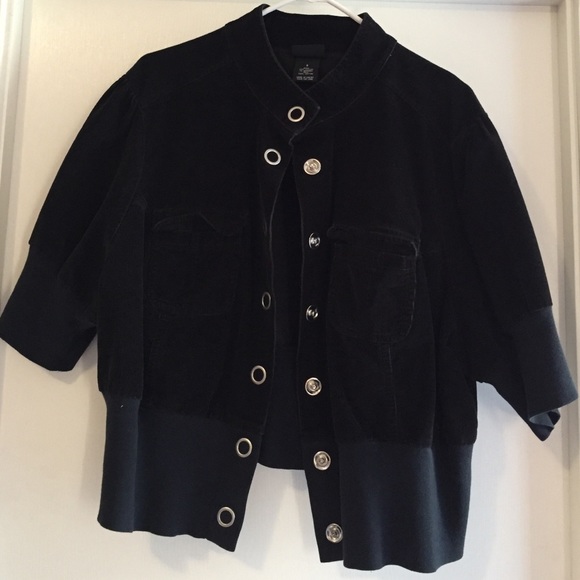 Black Crop Jacket