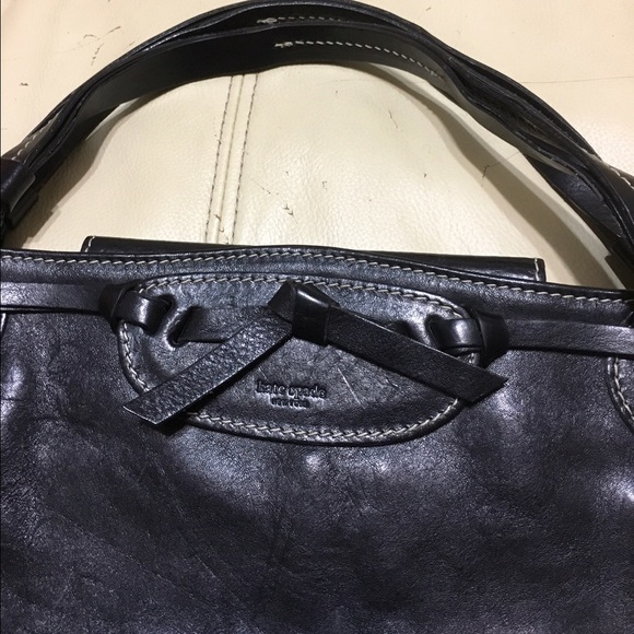 kate spade | Bags | Kate Spade Leather Bow Satchel | Poshmark