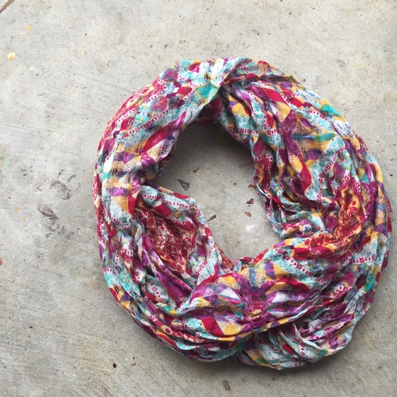 Multicolor Infinity Scarf - Picture 1 of 2