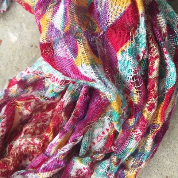 Multicolor Infinity Scarf - Picture 2 of 2