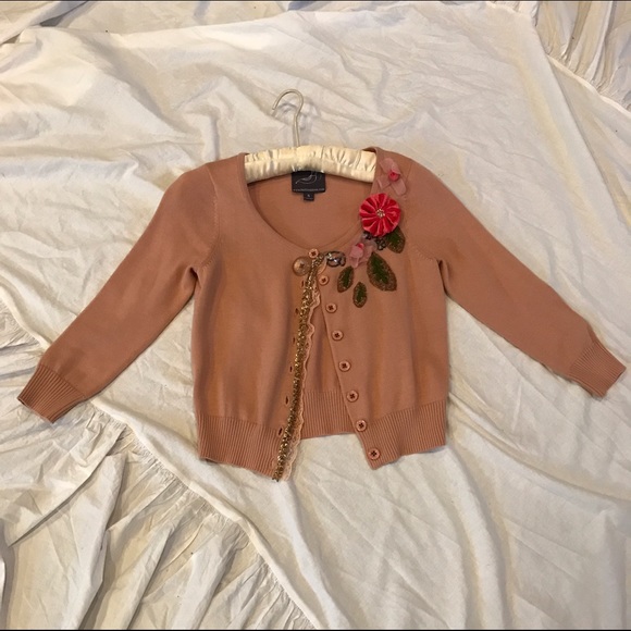 knitted Dove Sweaters - Embellished never worn Knitted Dove sweater size S