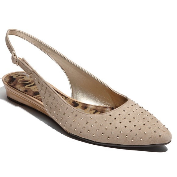 Sam Edelman Shoes - FINAL⬇Studded Sam Edelman sling back flats