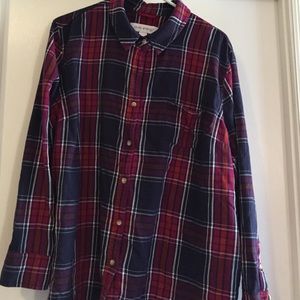 Pure Energy Plaid Button up