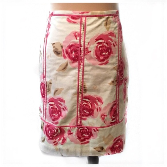LOFT Dresses & Skirts - LOFT floral pencil skirt