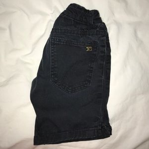 Joe's Jeans black shorts 5" inseam.
