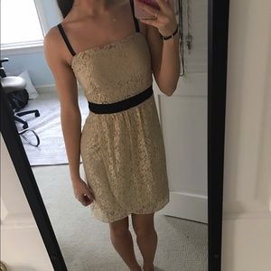 Forever 21 Cream Lace Dress