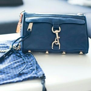 Rebecca Minkoff Mini MAC Clutch - Navy
