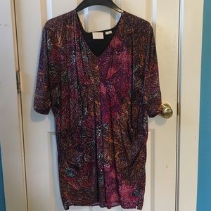 Multi-color dress from Antropologie