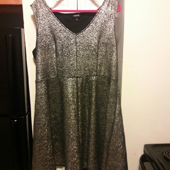 TORRID GOLD DRESS
