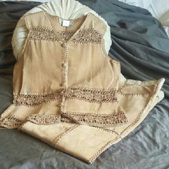 S.M.H Suede Pantsuit