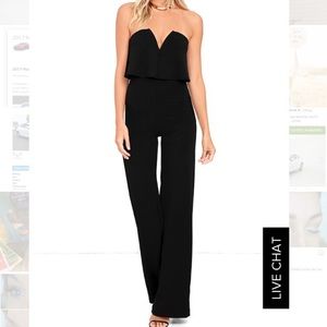 Black jumpsuit