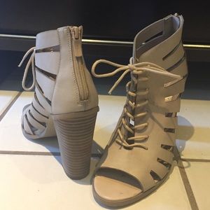 BCBGeneration lace up heels