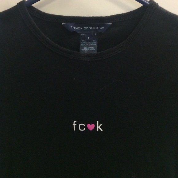 french connection t shirt