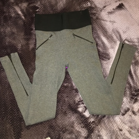 Zara high waisted ponte pants