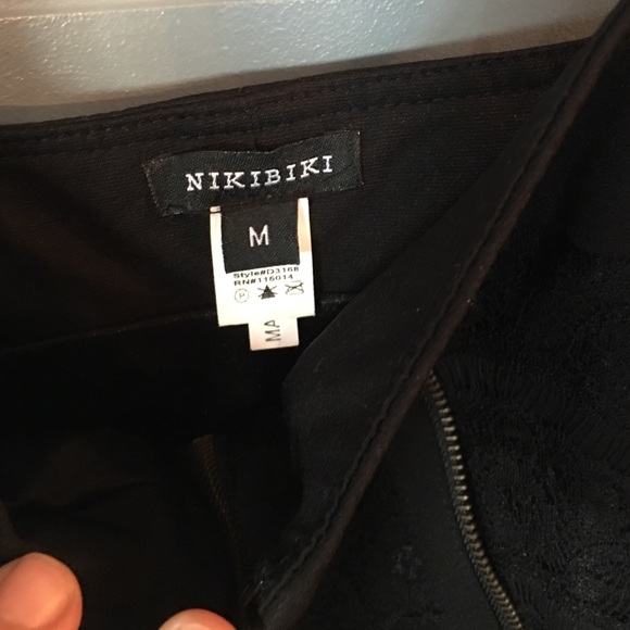 Black Mini Dress - Picture 3 of 4