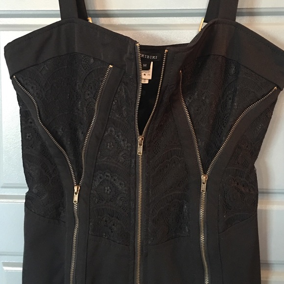 Black Mini Dress - Picture 4 of 4